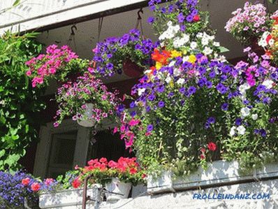 How to make a balcony of the apartment with your own hands (inside and outside) + photo