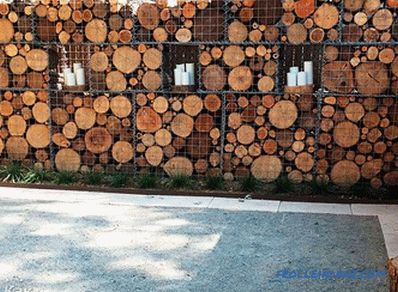 Gabions in landscape design - types and differences of gabions (+ photos)