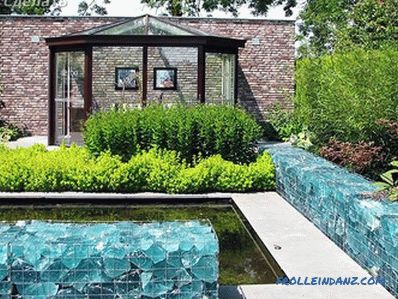 Gabions in landscape design - types and differences of gabions (+ photos)