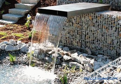 Gabions in landscape design - types and differences of gabions (+ photos)