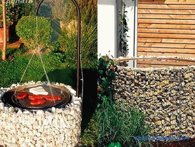 Gabions in landscape design - types and differences of gabions (+ photos)