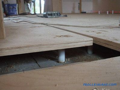 How to level the floor under the laminate with their own hands