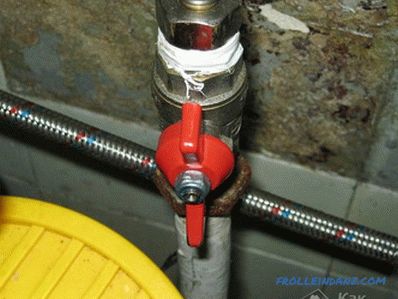 How to connect the faucet to the pipe
