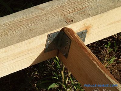 How to fix the timber to the timber