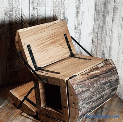 How to make a chair with your own hands