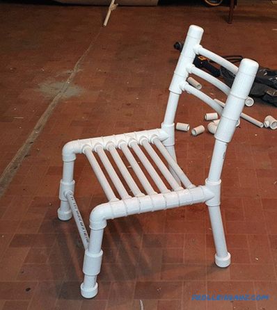 How to make a chair with your own hands