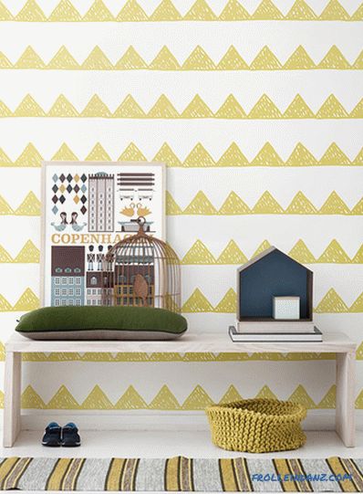 Children's room in the Scandinavian style