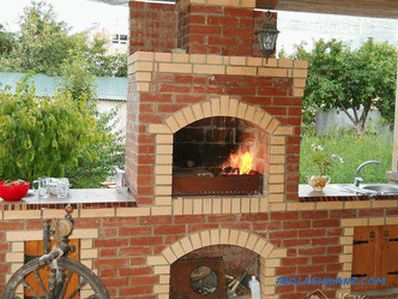 Brazier from a brick with their own hands + photos, schemes