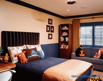 Children's room design for a boy