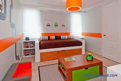 Children's room design for a boy