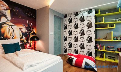 Children's room design for a boy