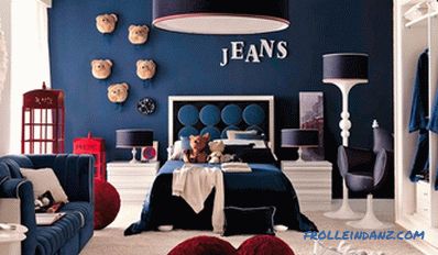 Children's room design for a boy