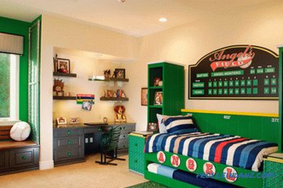 Children's room design for a boy