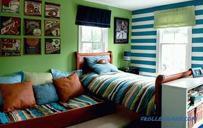 Children's room design for a boy