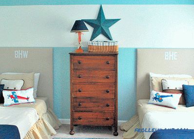 Children's room design for a boy