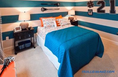 Children's room design for a boy