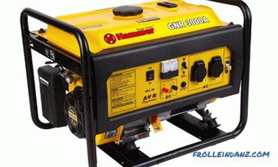 Best gasoline generators for home and garden - TOP 10 rating