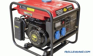 Best gasoline generators for home and garden - TOP 10 rating