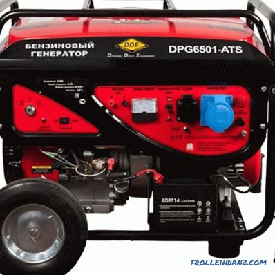 Best gasoline generators for home and garden - TOP 10 rating