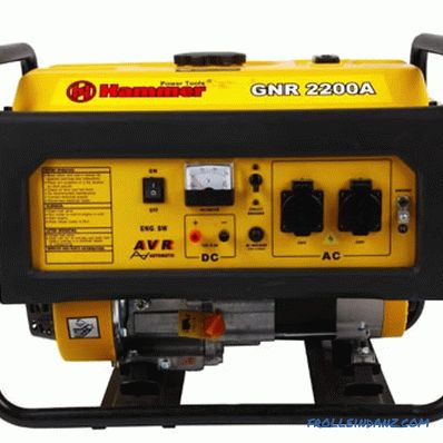 Best gasoline generators for home and garden - TOP 10 rating