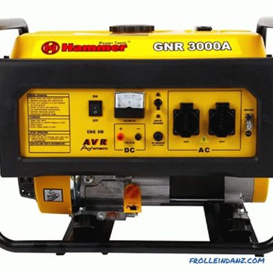 Best gasoline generators for home and garden - TOP 10 rating