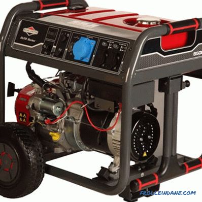 Best gasoline generators for home and garden - TOP 10 rating