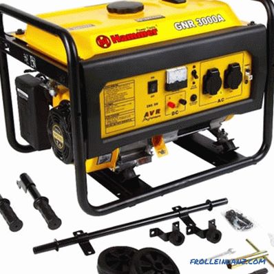 Best gasoline generators for home and garden - TOP 10 rating