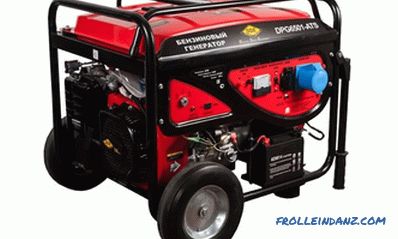 Best gasoline generators for home and garden - TOP 10 rating