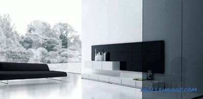The style of minimalism in the interior - the rules of design and photo ideas