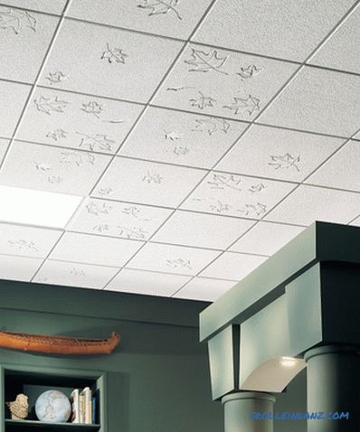 Armstrong ceiling - technical characteristics, types, pros and cons + Photos