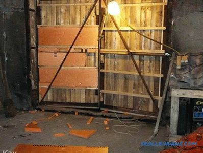 How to insulate garage doors with your own hands + photo
