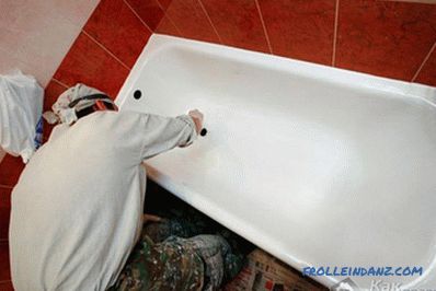 How to paint a cast iron bath - painting a cast iron bath