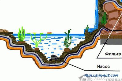 Artificial pond do it yourself - how to make a pond