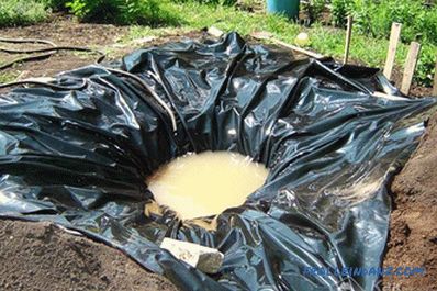 Artificial pond do it yourself - how to make a pond