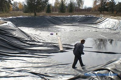 Artificial pond do it yourself - how to make a pond