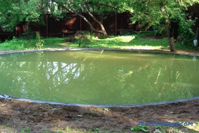 Artificial pond do it yourself - how to make a pond