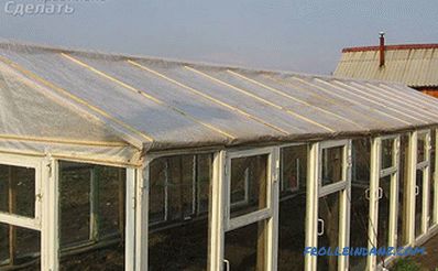 Winter greenhouse do it yourself - how to build a photo, drawings