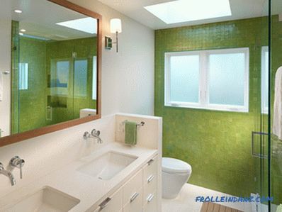 Green color in the interior, its combination and 52 examples of use