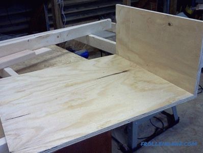 How to make a bed podium do it yourself step by step + Photo
