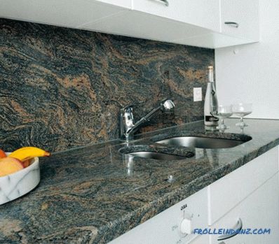 How to choose a countertop for the kitchen