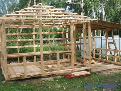 Closed gazebo do it yourself - construction technology gazebos (+ photos)