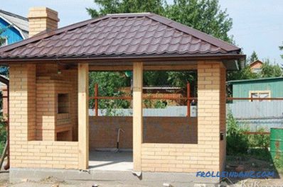 Closed gazebo do it yourself - construction technology gazebos (+ photos)