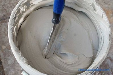 How to properly dilute the putty - types and characteristics of breeding