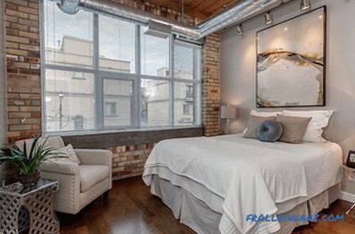 Loft-style bedroom - 52 interior examples