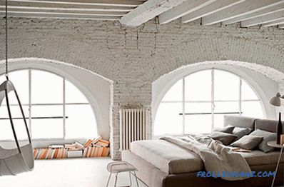 Loft-style bedroom - 52 interior examples