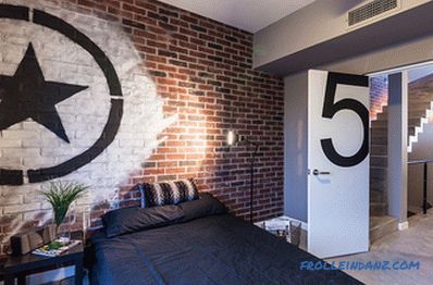 Loft-style bedroom - 52 interior examples