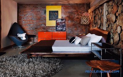 Loft-style bedroom - 52 interior examples