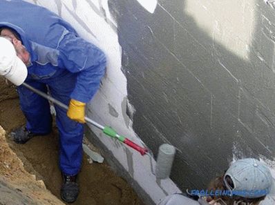 How to make a waterproofing foundation + video