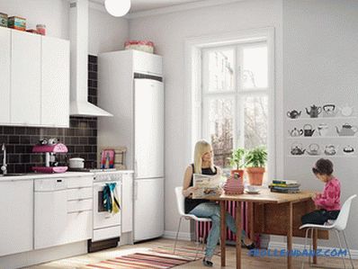 Scandinavian style kitchen - how to create an interior design, 70 photo ideas