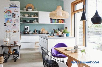 Scandinavian style kitchen - how to create an interior design, 70 photo ideas